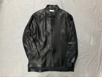 semoh 세모 가죽 자켓