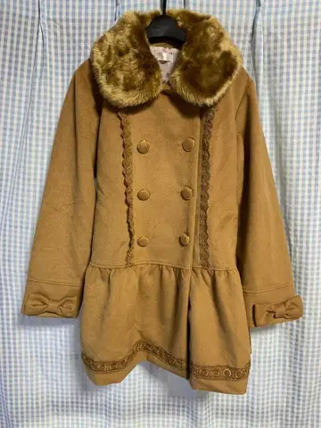 빅 사이즈 원피스풍 코트