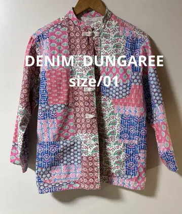 DENIM DUNGAREE 긴팔 셔츠 사이즈/01