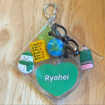 SnowMan 담은 파우치 키링 아베짱