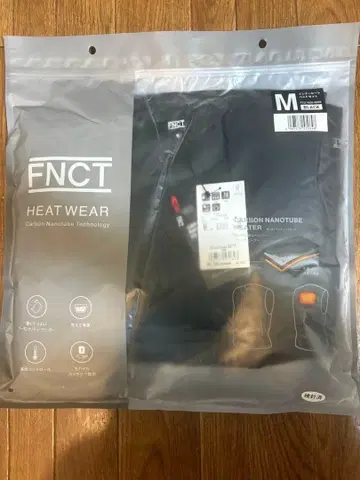 FNCT HEAT WEAR 블랙 M