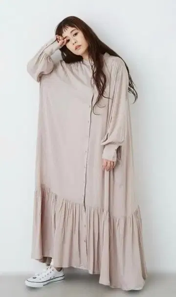 레어 인기 완판템! 에어리 티어드 맥시 원피스 Libra Cue