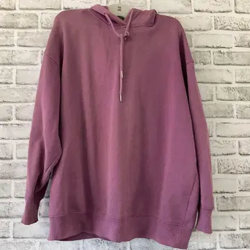 퍼플 후드 부착 후드티 P1