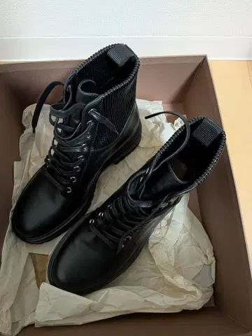 잔비토 로시 블랙 부츠 사이즈 38