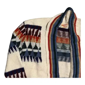 1614 캐나다제 에스닉풍 가디건 남성용 구제 의류