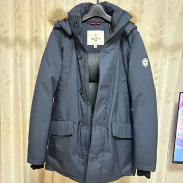QUARTZ CO. 네이비 다운 자켓 XS/TP