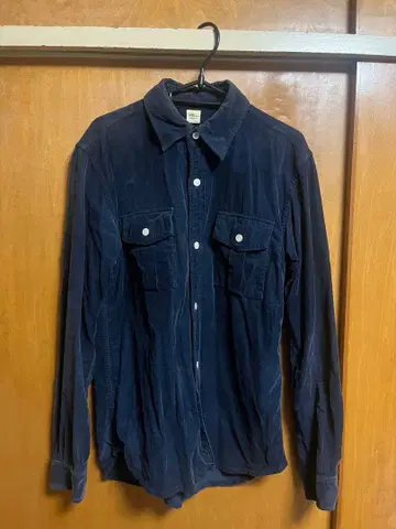 Ron Herman California 코듀로이 셔츠 네이비 긴팔