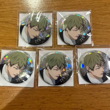 미개봉 새상품 주술회전 사멸회유 젠인 나오야 홀로그램 캔뱃지 5개