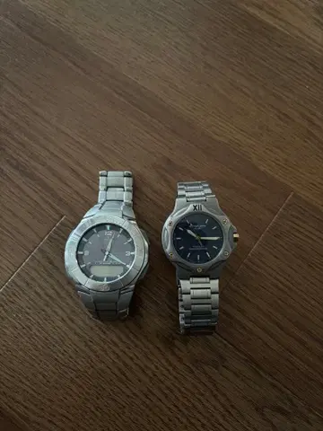 EPSILON ALBA&CASIO WAVECAPTOR 손목시계 세트