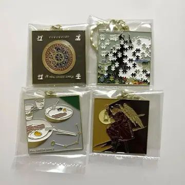 미세스 그린애플 제일복권 F상 메탈 참 4종