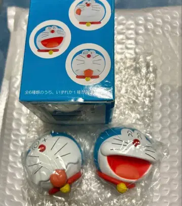 미래 백화점 한정판 도라에몽 페이스 마그넷 2개 세트 덤 씰 포함