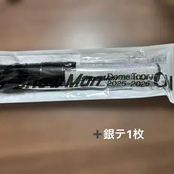 snowman DOMETOUR ON 응원봉 & 은색 테이프 1개