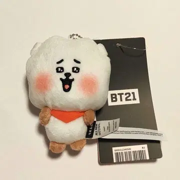 BT21 봉제 인형 키링 꺄~ TODAY'S FACE RJ