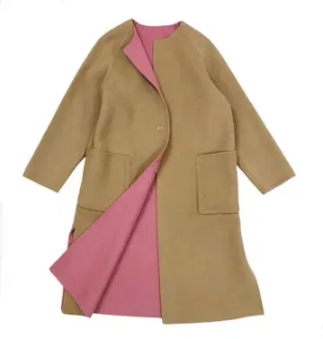 Demi Luxe BEAMS 리버서블 코트