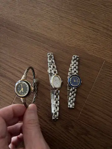 여성용 손목시계 3점
