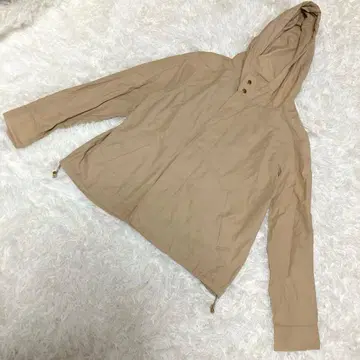 디스코트 라이트 아우터 후드 부착 마운틴 파카풍 베이지 M