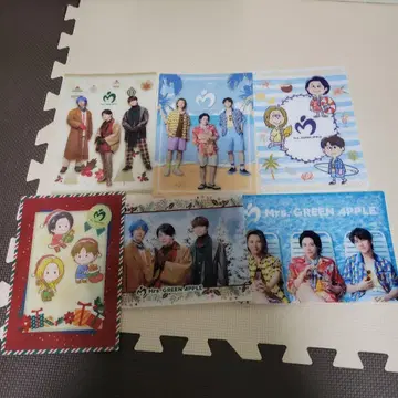 미세스 그린애플 비주얼 시트 6매 세트