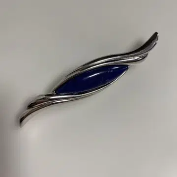 새상품급 VENDOME 라피스라줄리 핑 브로치 빈티지 빅 사이즈