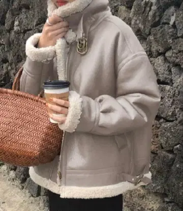 Doula Doula 보아 블루종 자켓