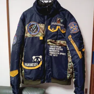 PANDIESTA 우주 테마 MA-1 자켓