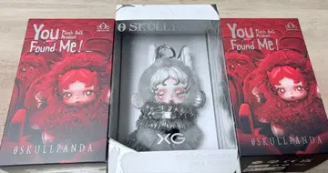SKULLPANDA, 3점 set, XG 일본 한정판, 미개봉 새상품