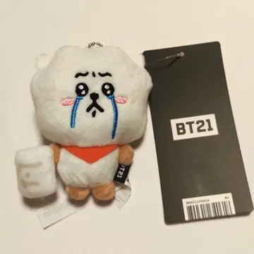 BT21 봉제 인형 키링 엉엉 TODAY'S FACE RJ