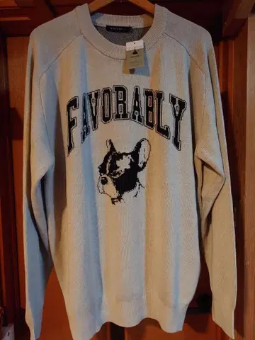 NIKO AND - 프렌치 불독 니트 M