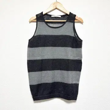 [새상품급] ENCHANTEMENT..? 모헤어 혼방 슬리브리스 니트 M