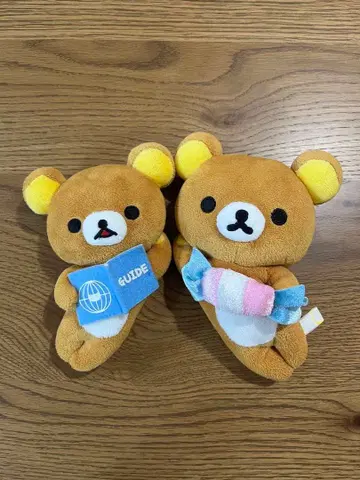 [ 새상품급 ] 리락쿠마 봉제 인형 세트 판매