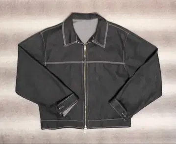 데님 자켓 지퍼