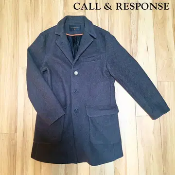 CALL & RESPONSE 콜앤드의스폰 체스터 코트 울