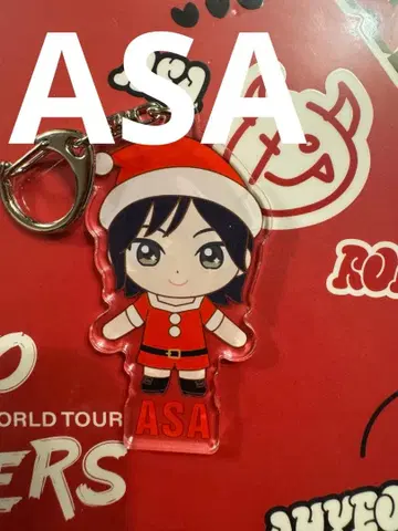 babymonster 키링 아사 베비몬 크리스마스