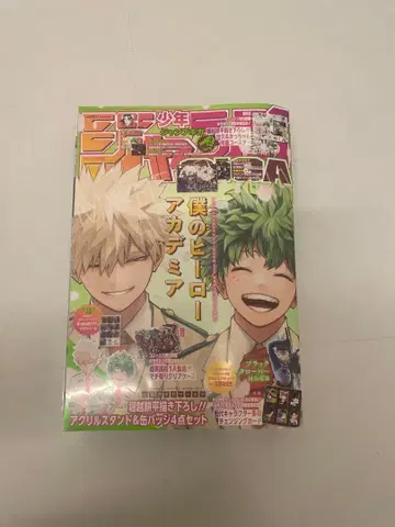 나의 히어로 아카데미아 점프 GIGA 부록 모두 있음