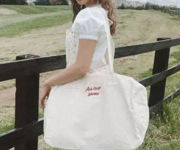 ALLISON BROWN 토트백 아이보리