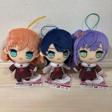 러브 라이브! 하스노소라 여학원 큐루마루 봉제 인형 3종 세트