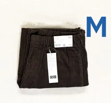 UNIQLOU 코듀로이 유틸리티 팬츠 M 브라운 새상품 유니클로 유