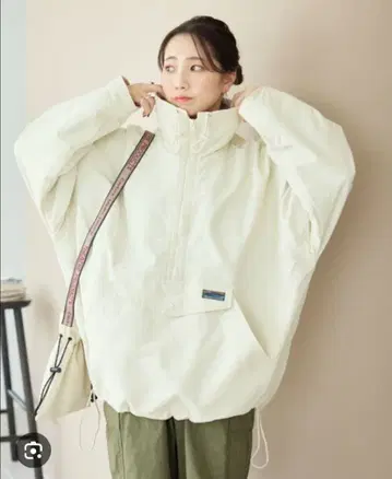 프릭스스토어 하프 지퍼 아우터