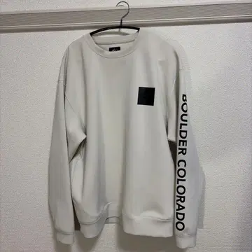 CANP7 맨투맨 화이트