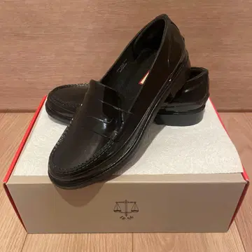 HUNTER 레인 슈즈(로퍼) UK 4