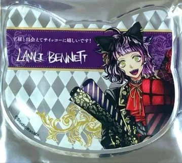 라무리 악마 집사와 검은 고양이 난자타운 아크릴 코스터 아쿠코