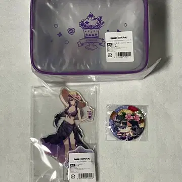 니지산지 아야카키 키사라 DMM 스크래치 클리어 파우치 B상 C상 E상