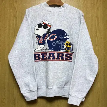 스누피 시카고 베어스 맨투맨 70s 80s 빈티지