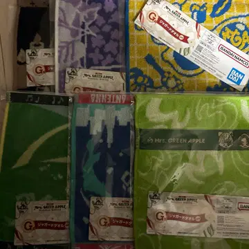 Mrs. GREEN APPLE 제일복권 G상 자카드 타월 컴플리트