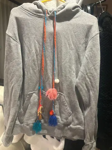 TSUMORI CHISATO 그레이 후드티 츠모리치사토