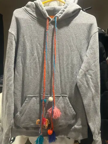 TSUMORI CHISATO 그레이 후드티 츠모리치사토