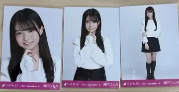 노기자카46 브로마이드 어깨 트임 상의 세토구치 신게츠 컴프