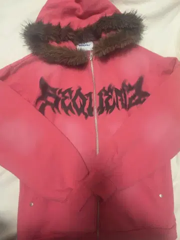 SEQUENZ 후드티 핑크