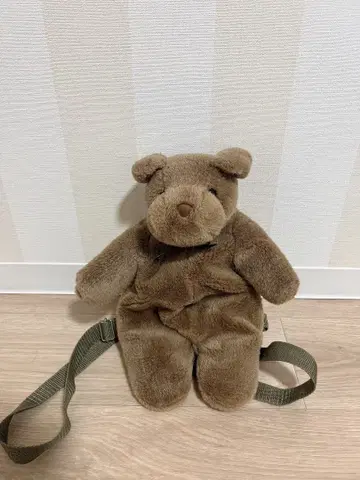 곰 봉제 인형 럭색 신장 약 30cm