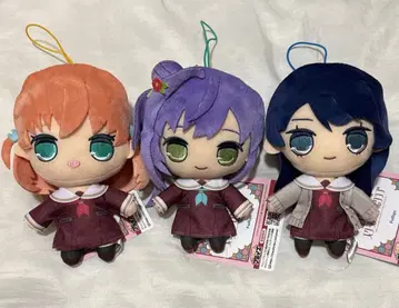 12 러브 라이브! 하스노소라 여학원 큐르마루 봉제 인형 3개