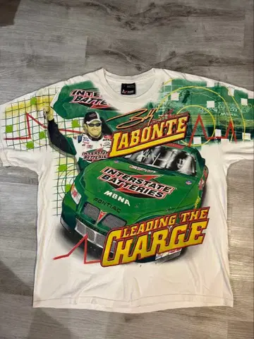 298 NASCAR 바비 라본테 18 올 패턴 레이싱 T